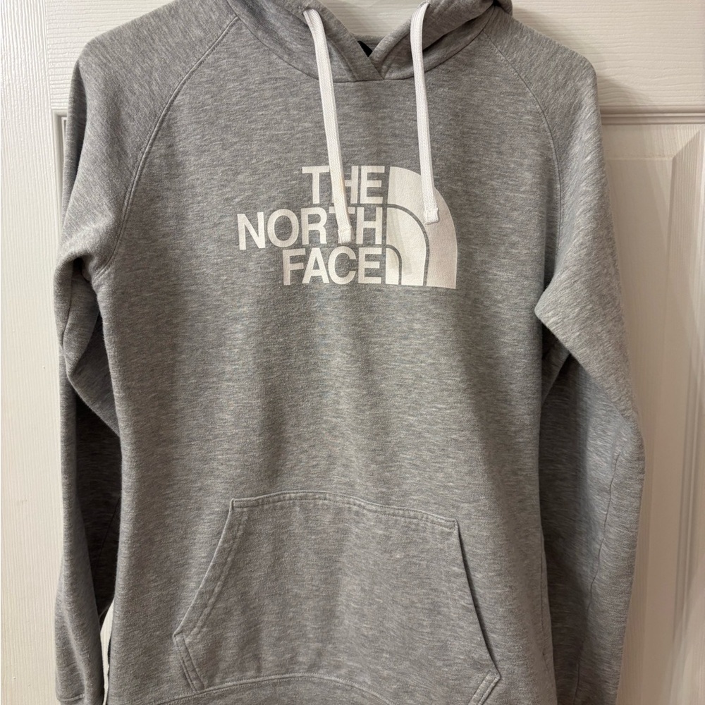 The North Face Light Gray Hoodie